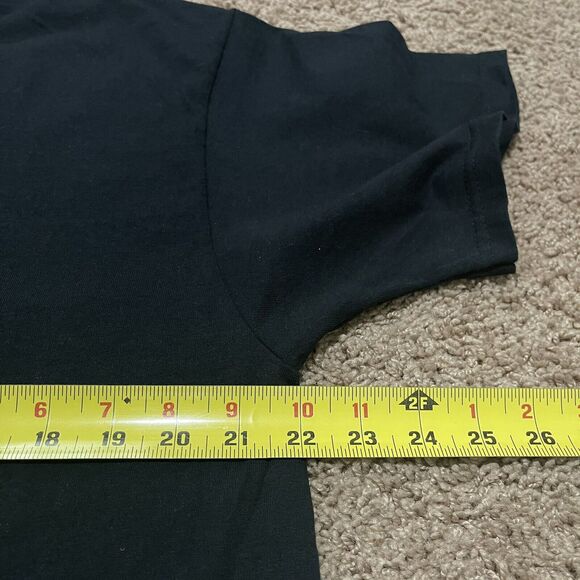 Hawaii Shirt Womens XL Black Aloha State Embroidered Tropical Island Y2K - Picture 6 of 6